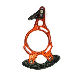 Chain guide with bash guard