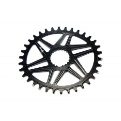 Oval Shimano Directmount chainring for 12 sp Hyperglide+ chains