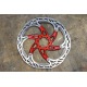 Brake rotor with spider